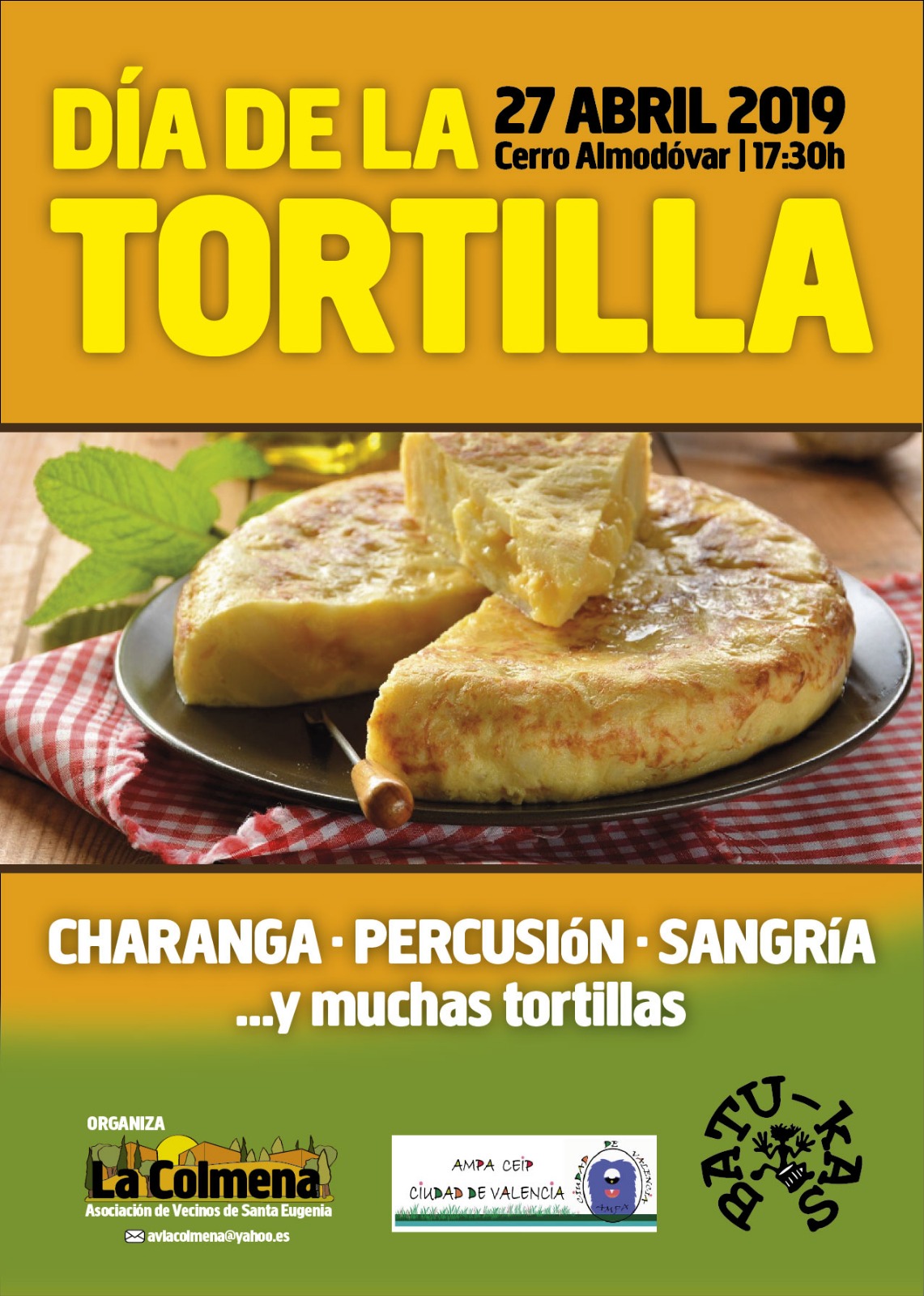 fiesta tortilla 2019 cartel